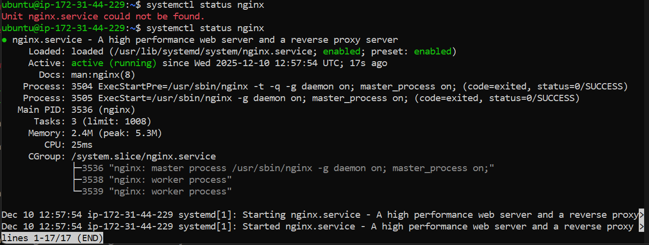Ansible AWS screenshot 4