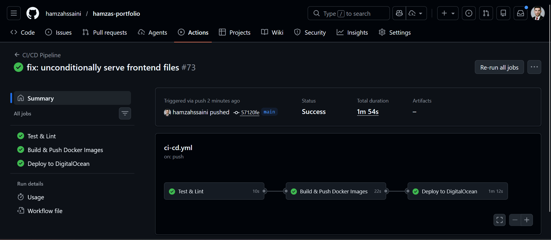 GitOps Kubernetes CI/CD screenshot 6