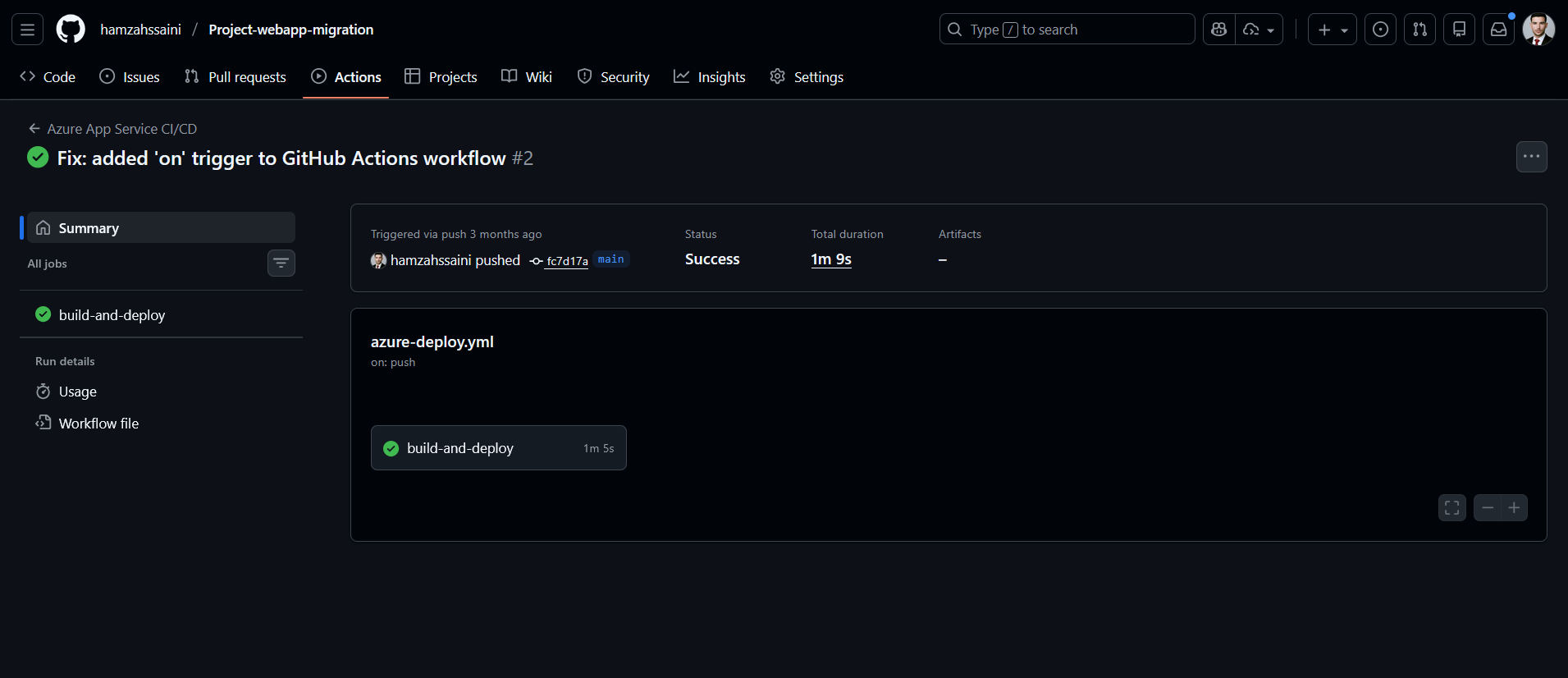 Migration to Azure screenshot 1