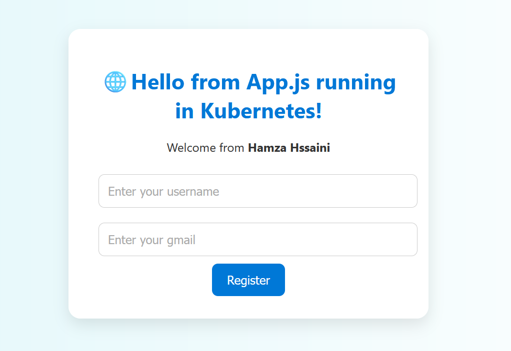 Kubernetes screenshot 1