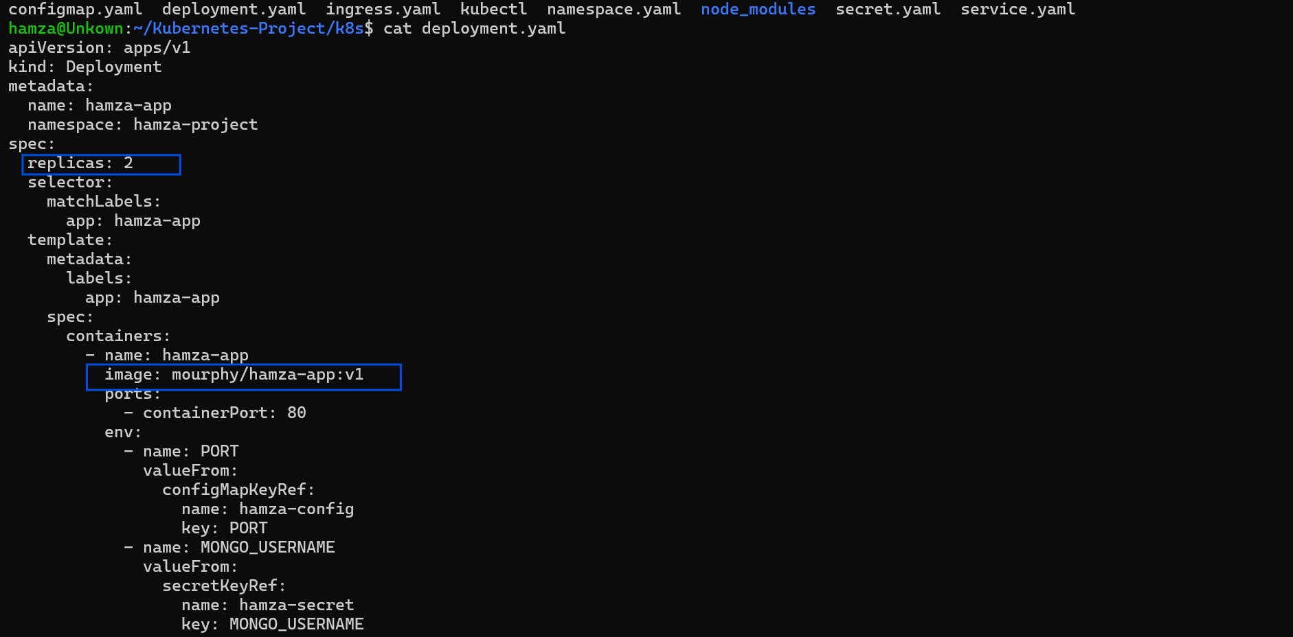 Kubernetes screenshot 2